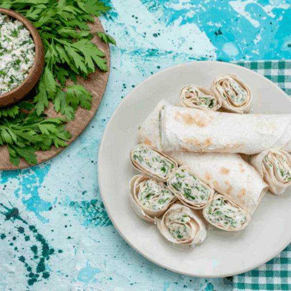 Spinach Corn Roll